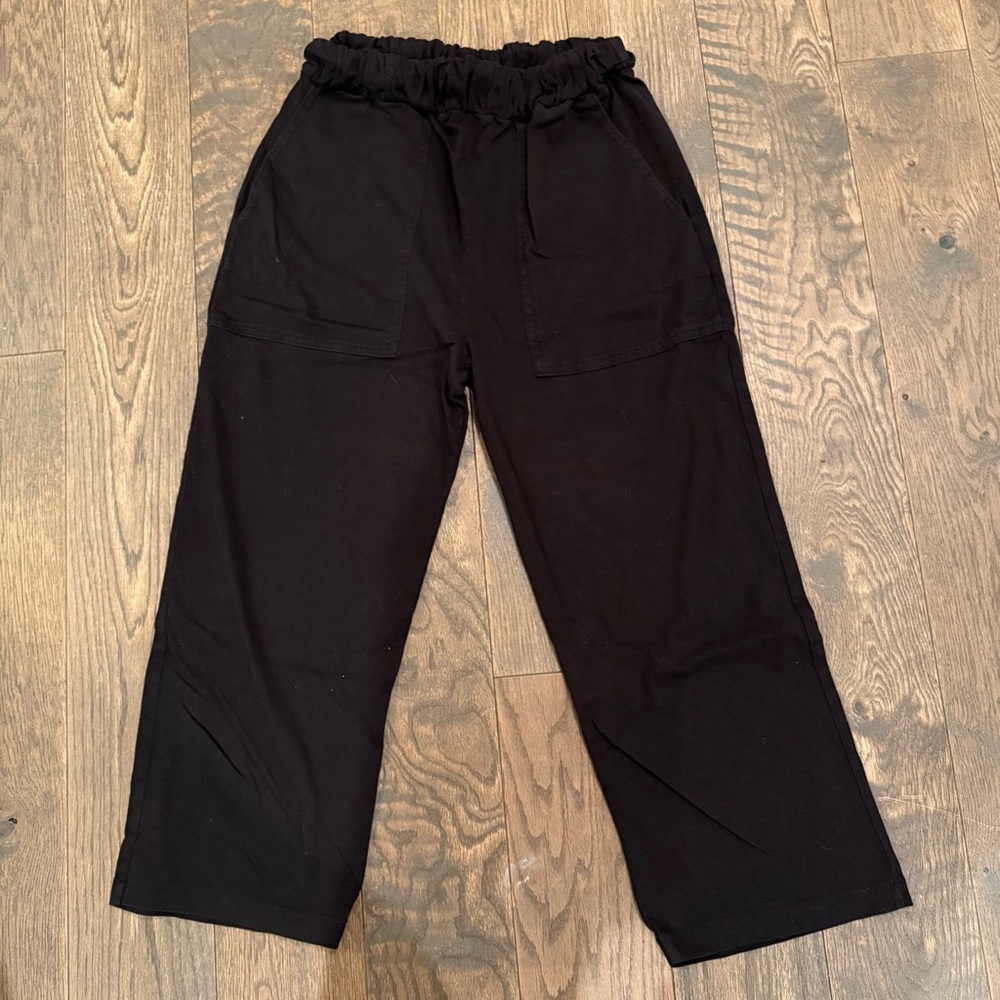 THE GREAT. Pure Knits Army Crop pants